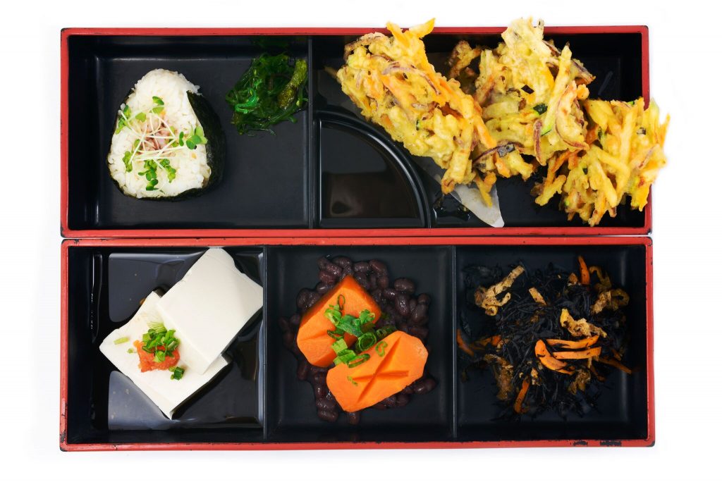 vegan japanese bento box brighton